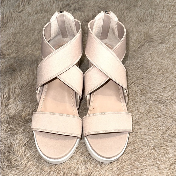 Steven By Steve Madden Strapped Wedge Sandals - Picture 5 of 11